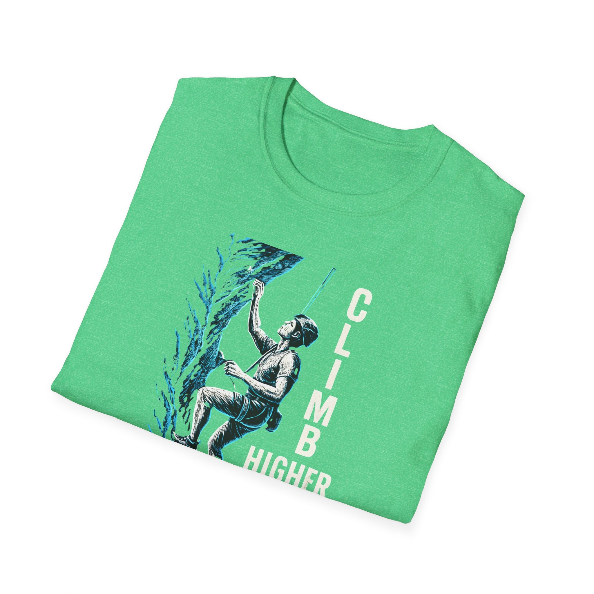 Climber Scaling Cliff T-Shirt