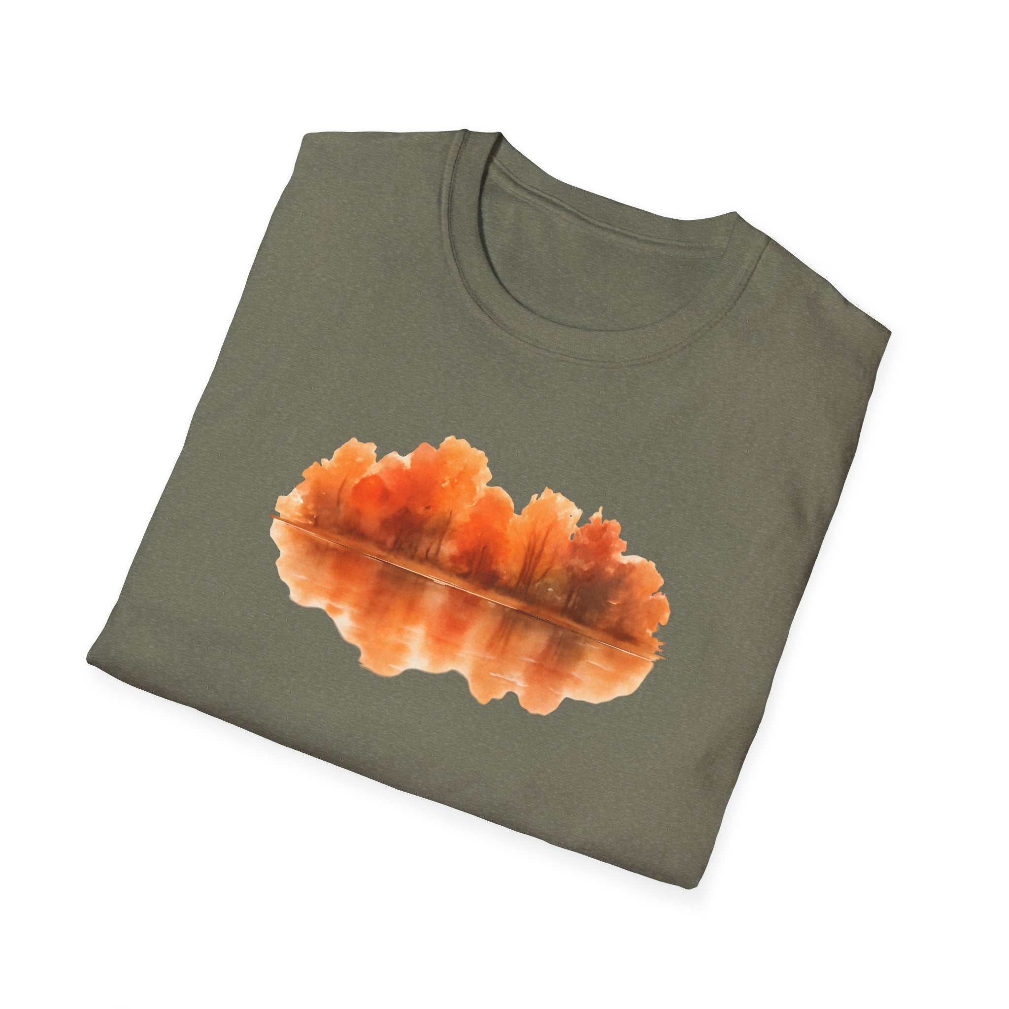 Autumn Lake Reflection T-Shirt