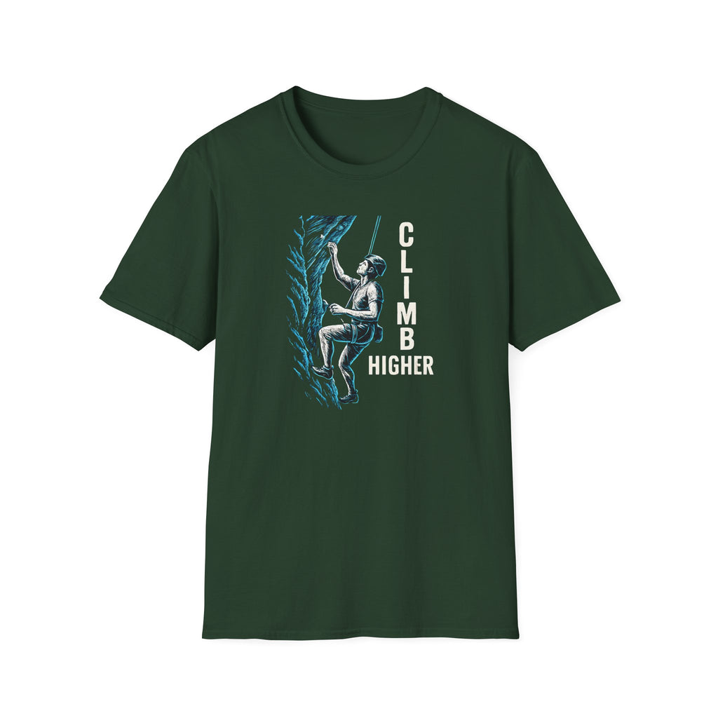Climber Scaling Cliff T-Shirt