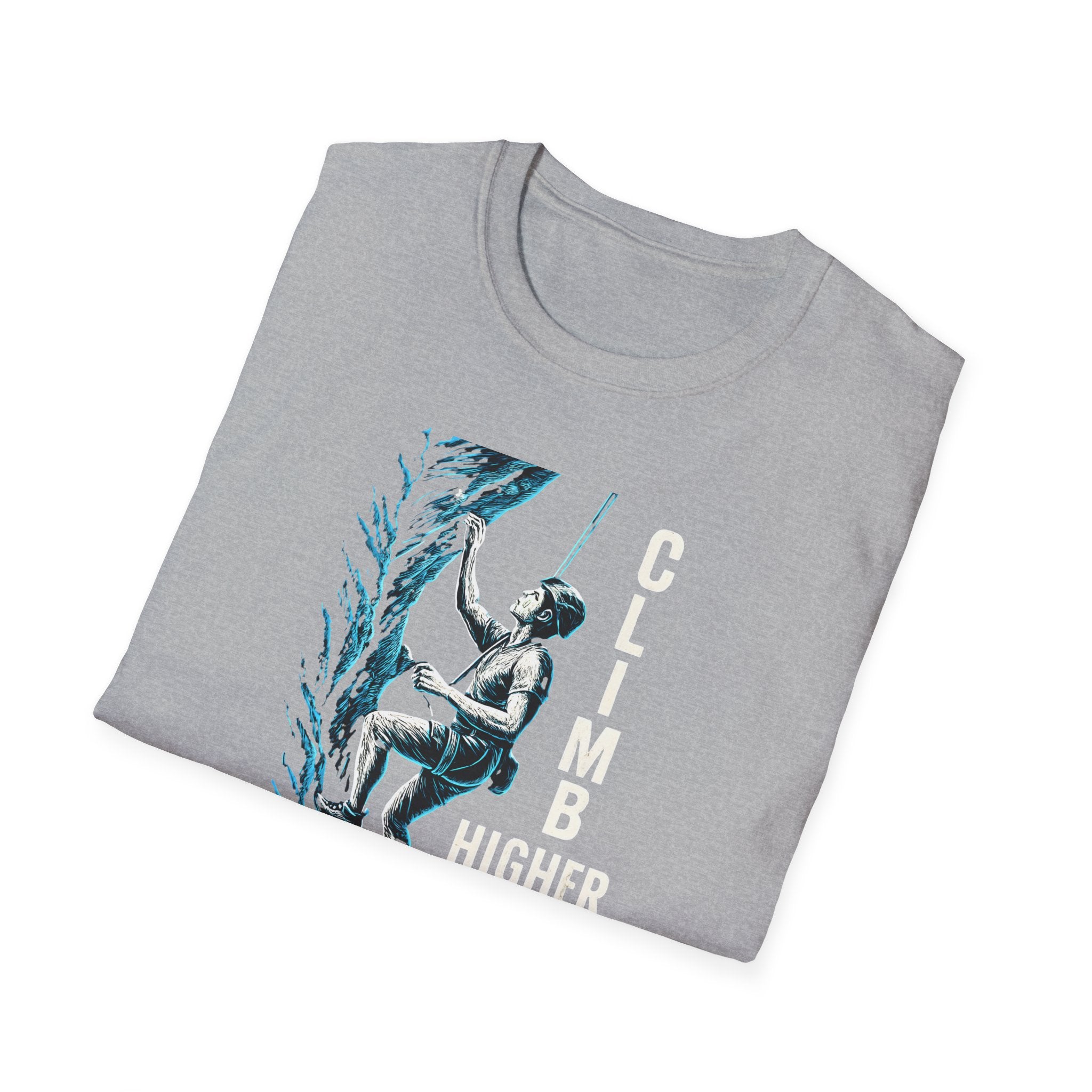 Climber Scaling Cliff T-Shirt