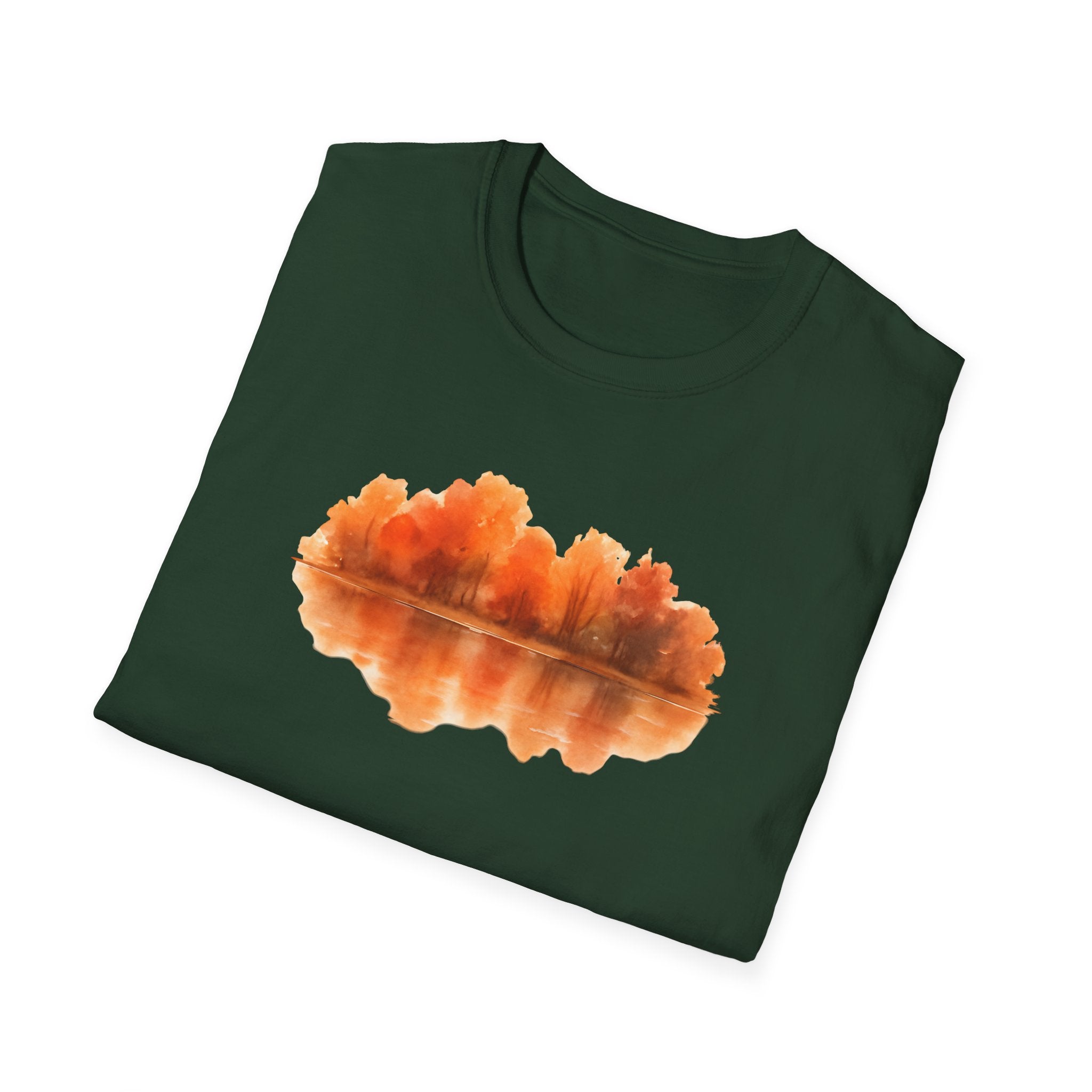 Autumn Lake Reflection T-Shirt