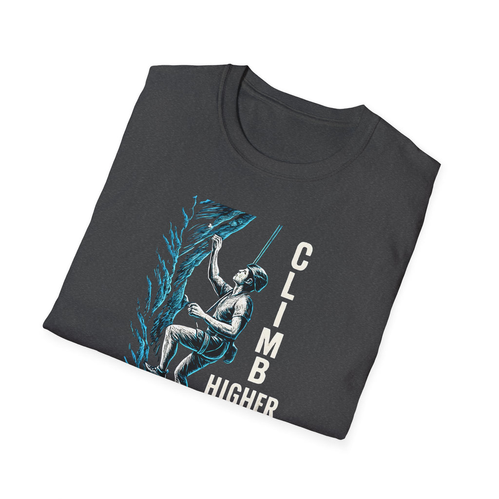 Climber Scaling Cliff T-Shirt