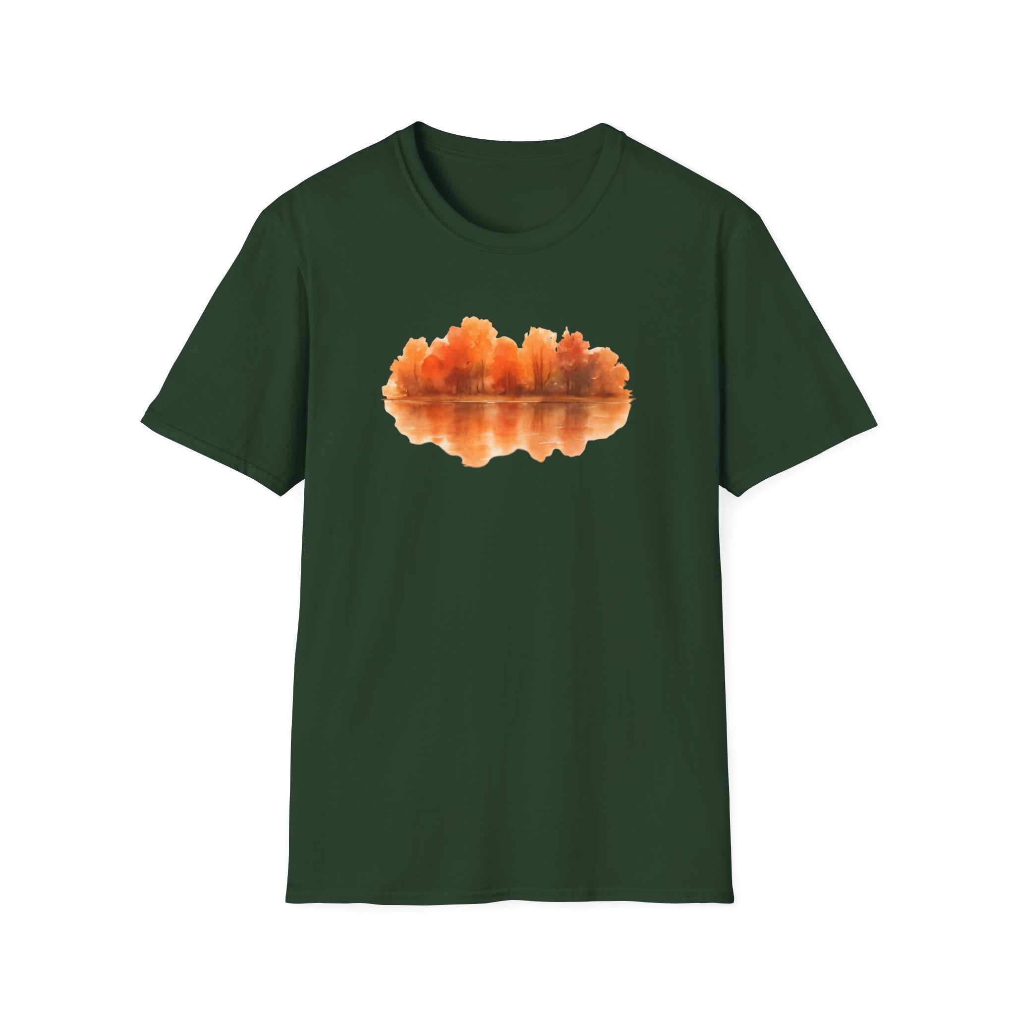 Autumn Lake Reflection T-Shirt