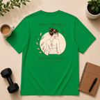 Soft Heart / Strong Soul - back of the t-shirt