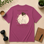 Soft Heart / Strong Soul - back of the t-shirt