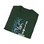 Climber Scaling Cliff T-Shirt