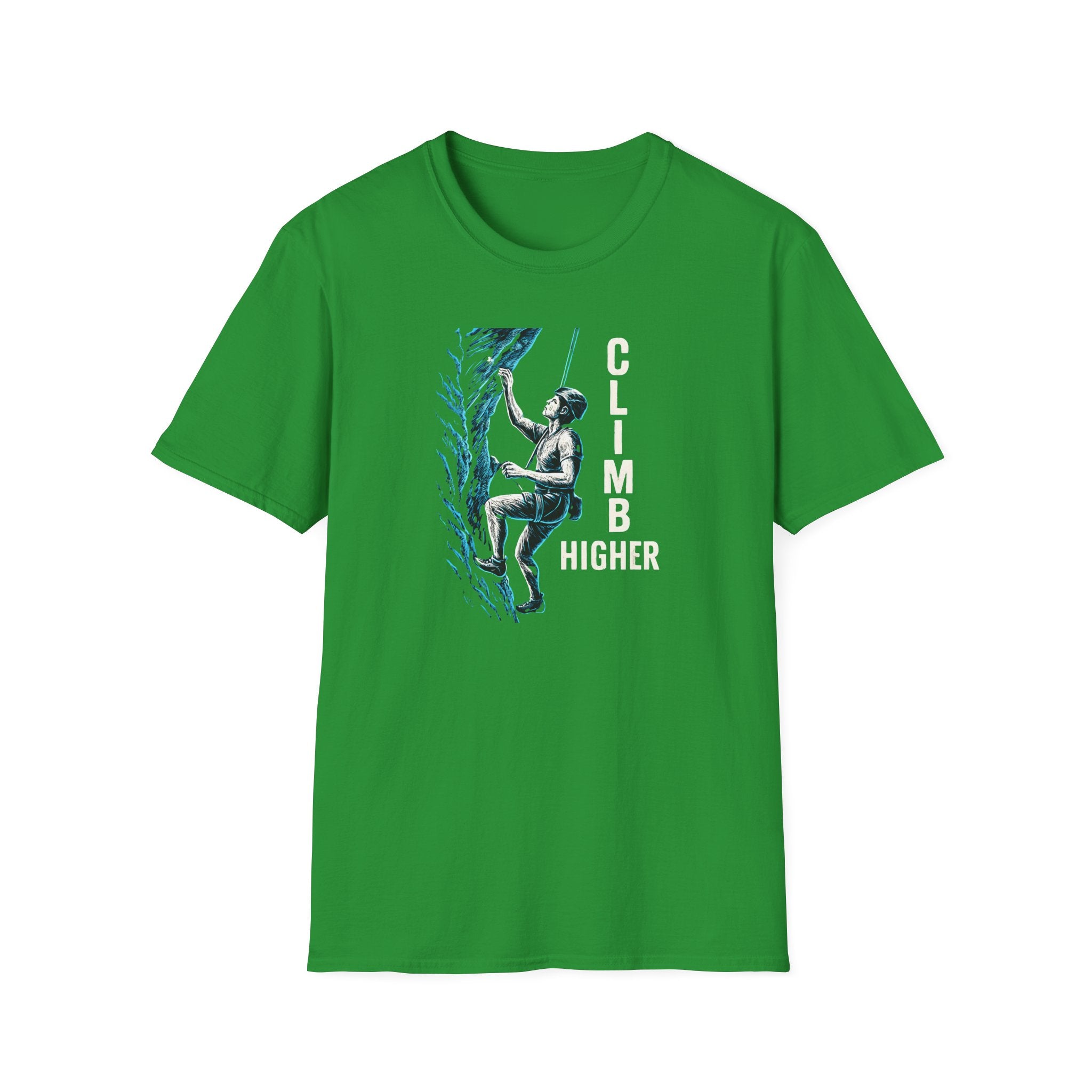 Climber Scaling Cliff T-Shirt
