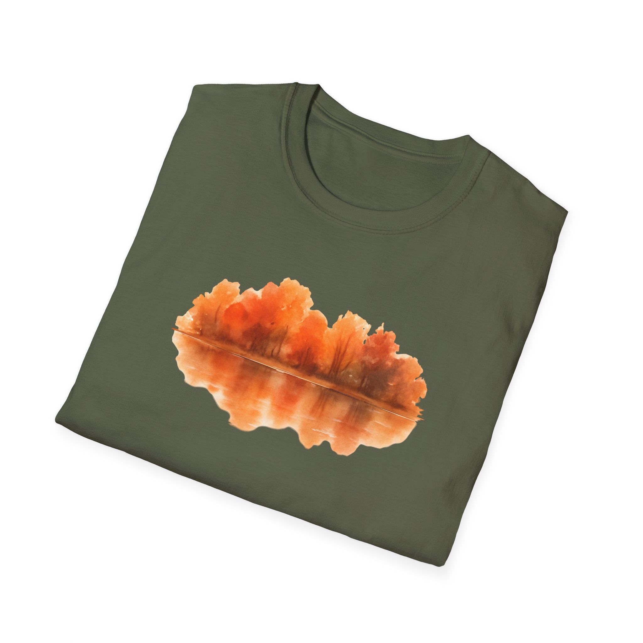 Autumn Lake Reflection T-Shirt
