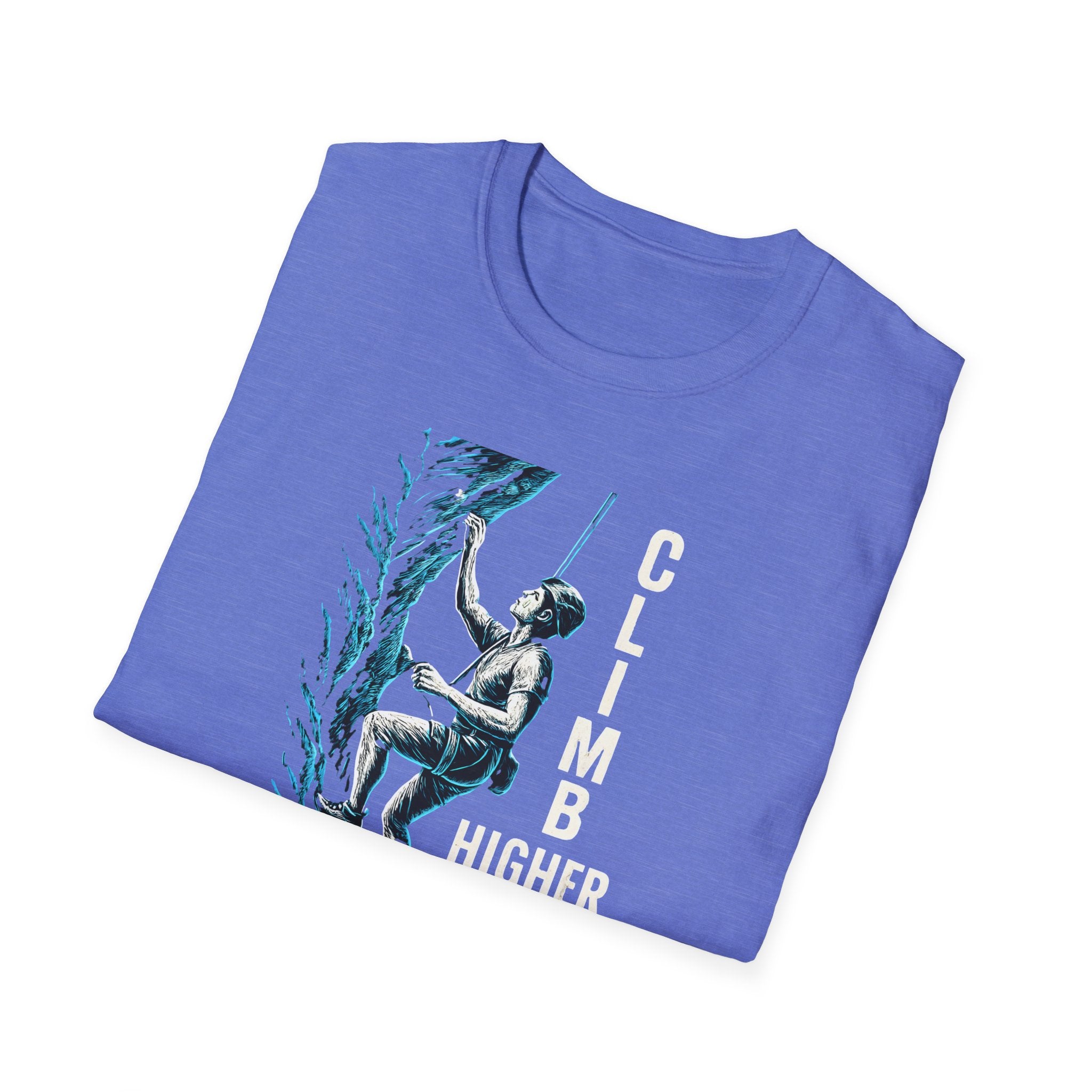 Climber Scaling Cliff T-Shirt