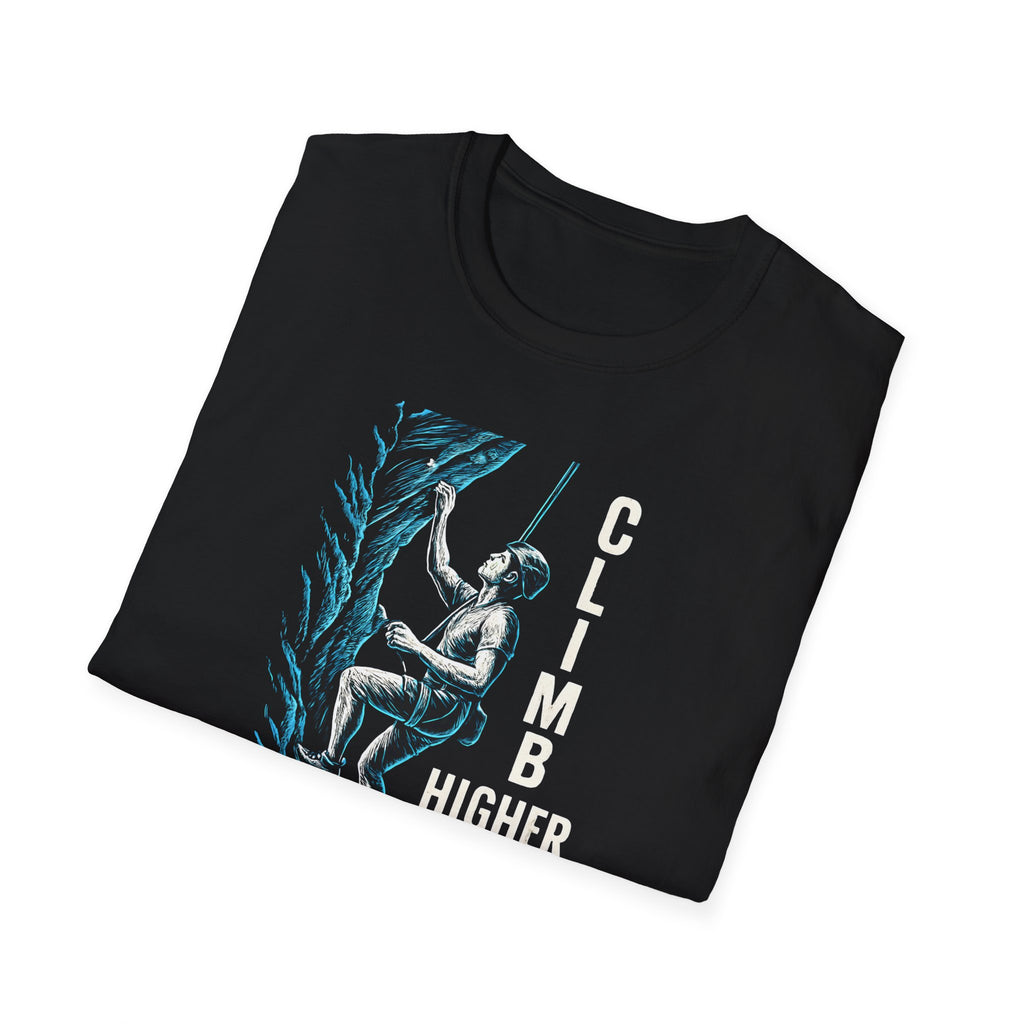 Climber Scaling Cliff T-Shirt