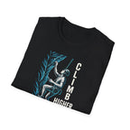 Climber Scaling Cliff T-Shirt