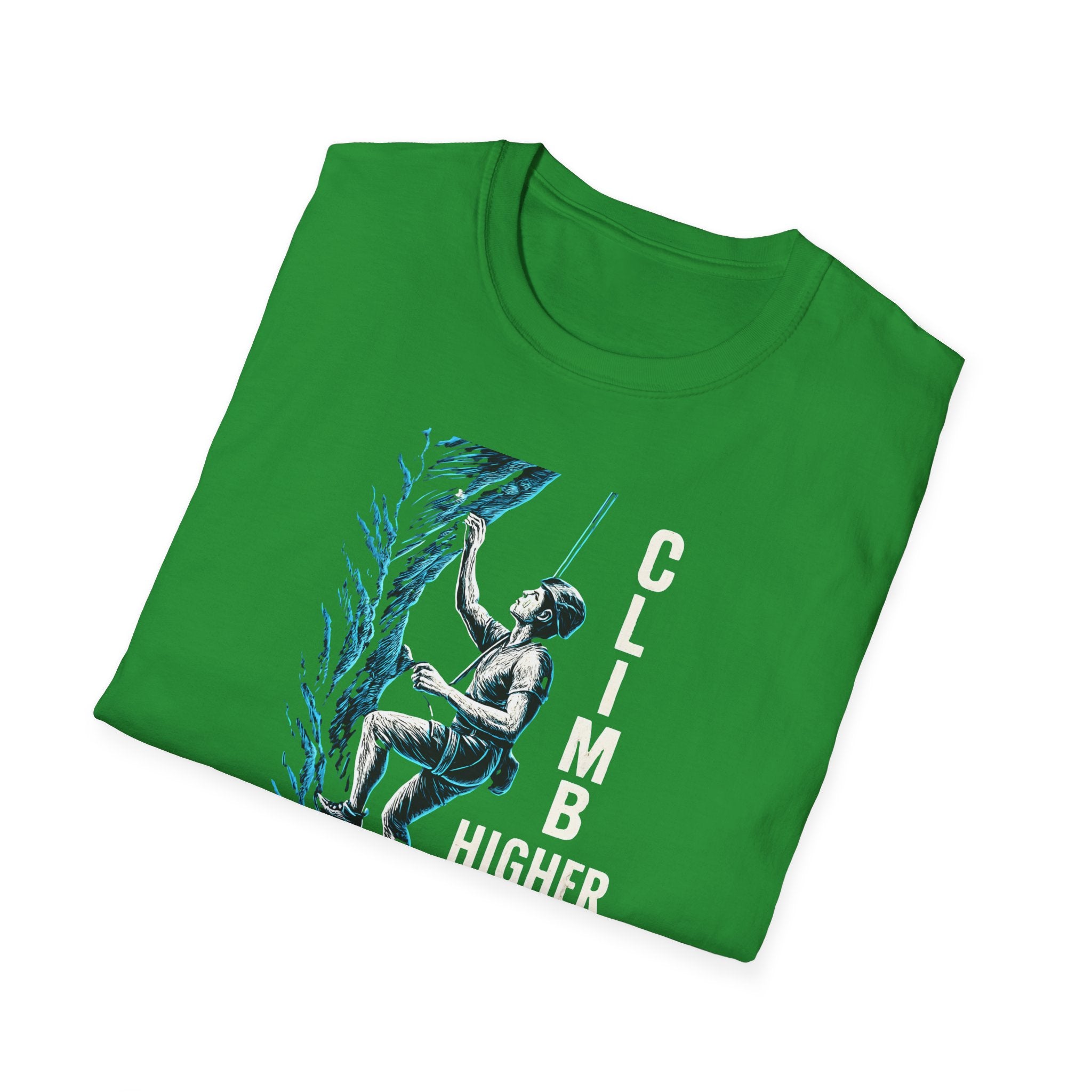 Climber Scaling Cliff T-Shirt
