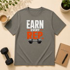 Earn Every Rep – Gym Motivation