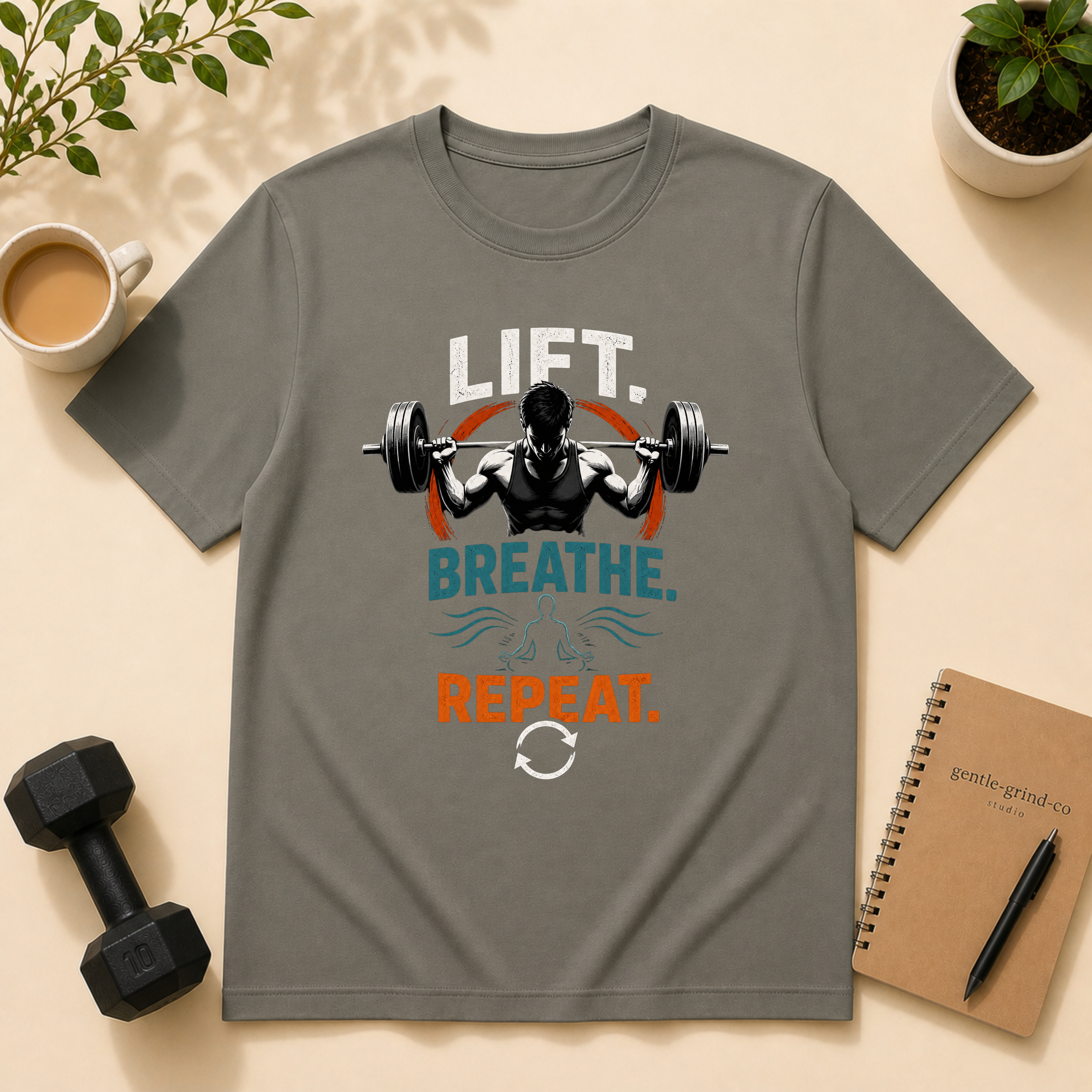 Lift, Breathe, Repeat T-Shirt