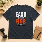 Earn Every Rep – Gym Motivation