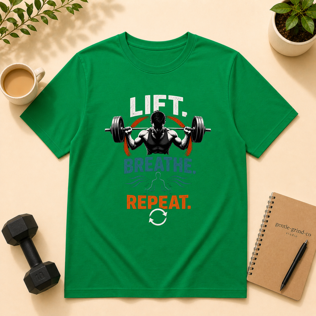 Lift, Breathe, Repeat T-Shirt