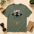 Lift, Breathe, Repeat T-Shirt