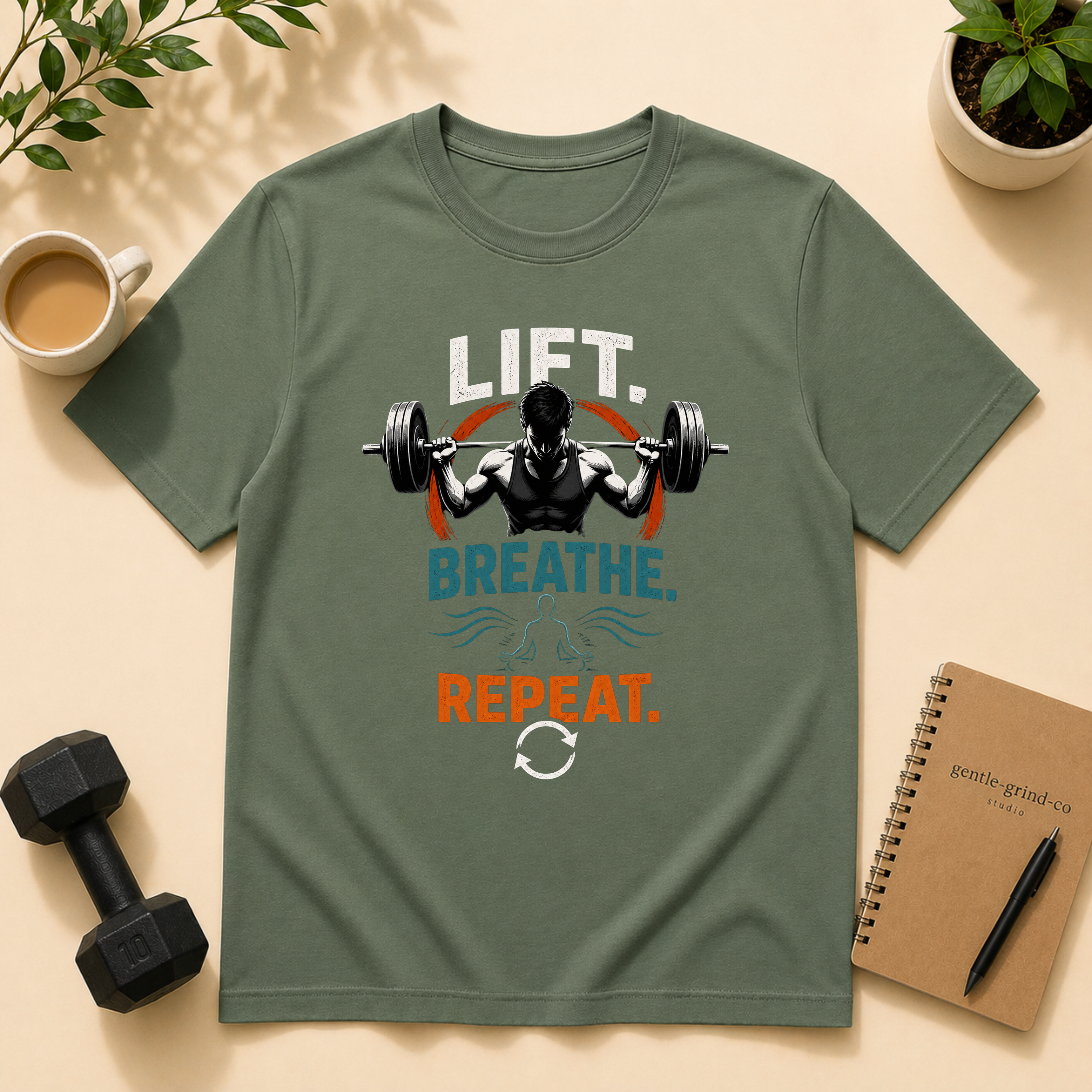 Lift, Breathe, Repeat T-Shirt