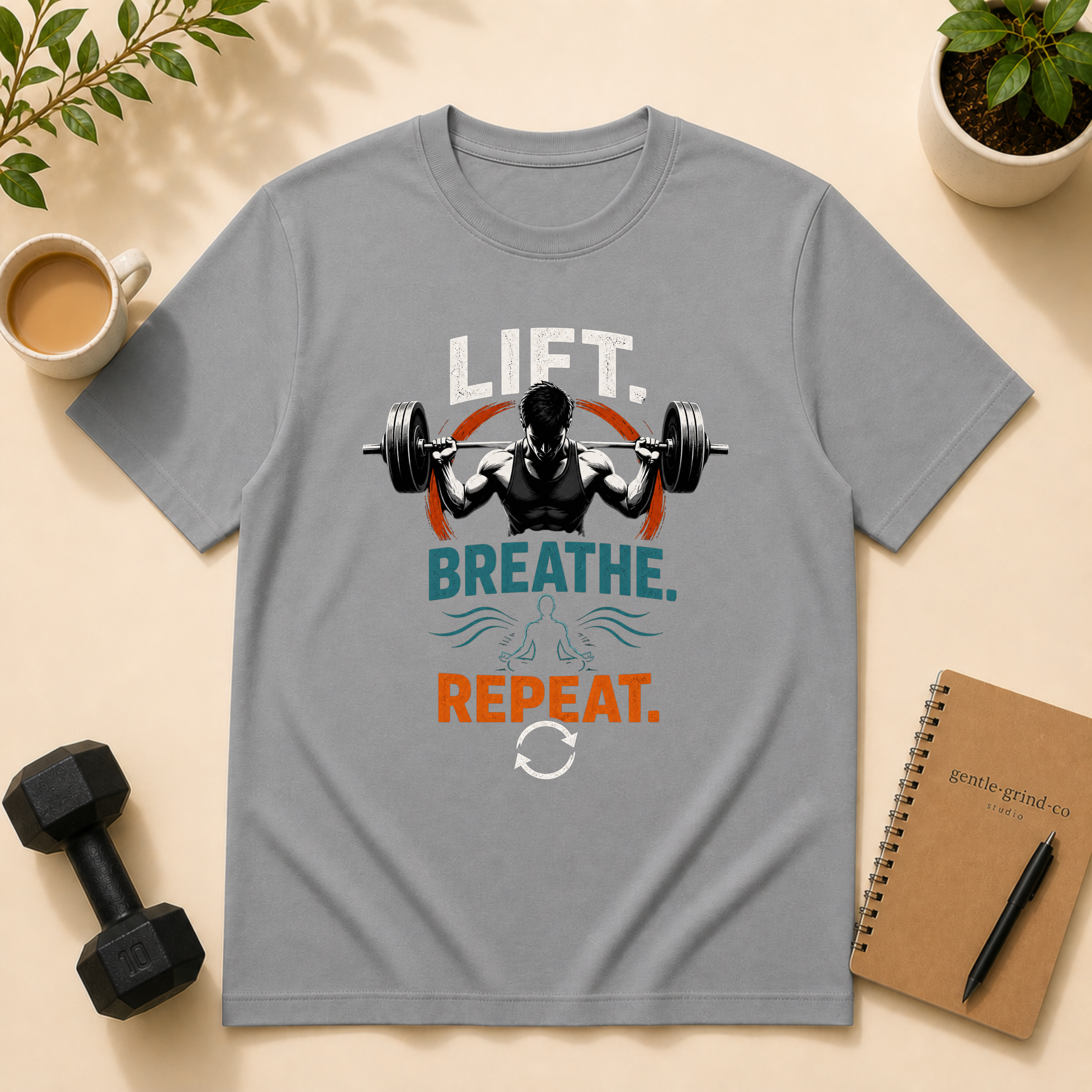 Lift, Breathe, Repeat T-Shirt