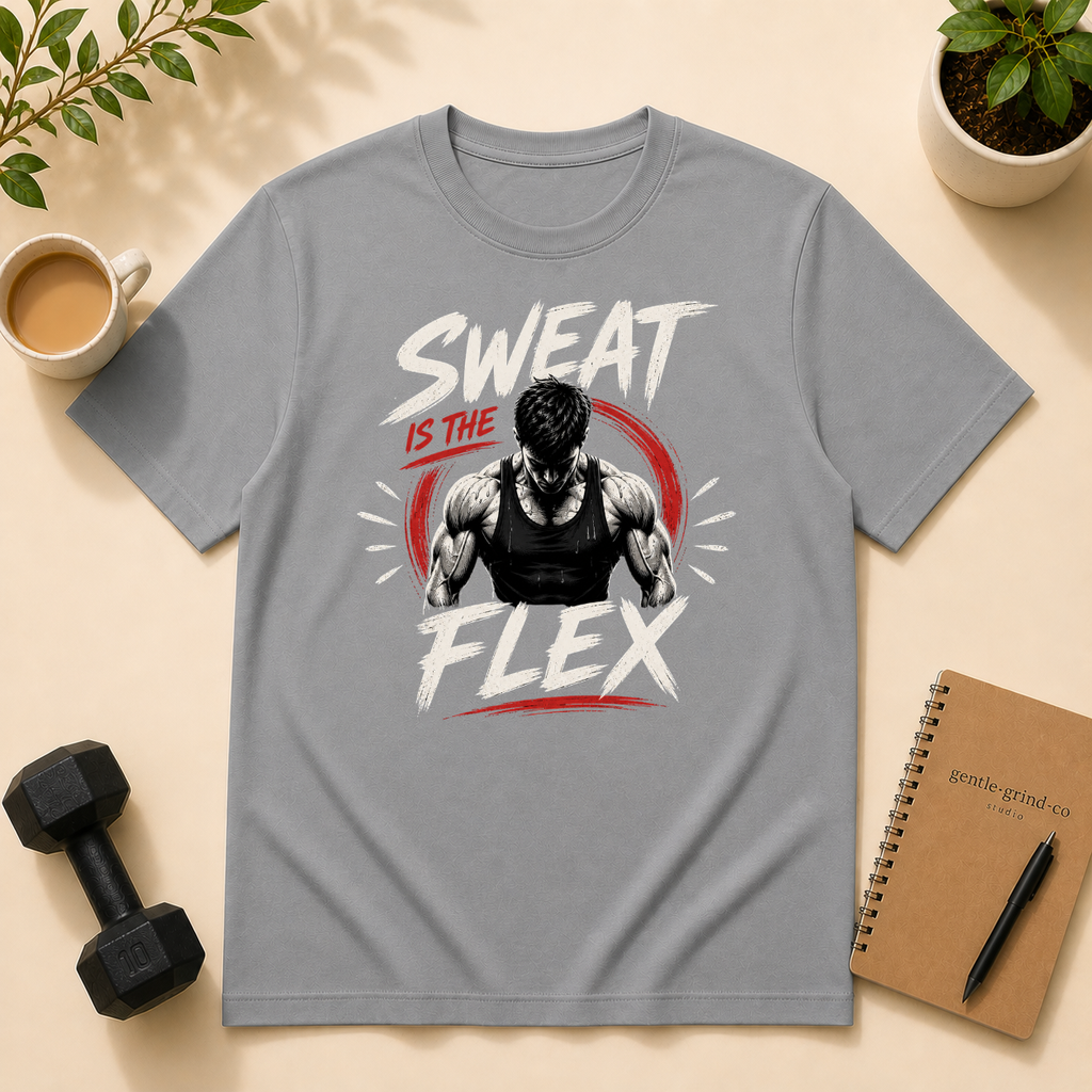 Sweat is the Flex.  T-Shirt