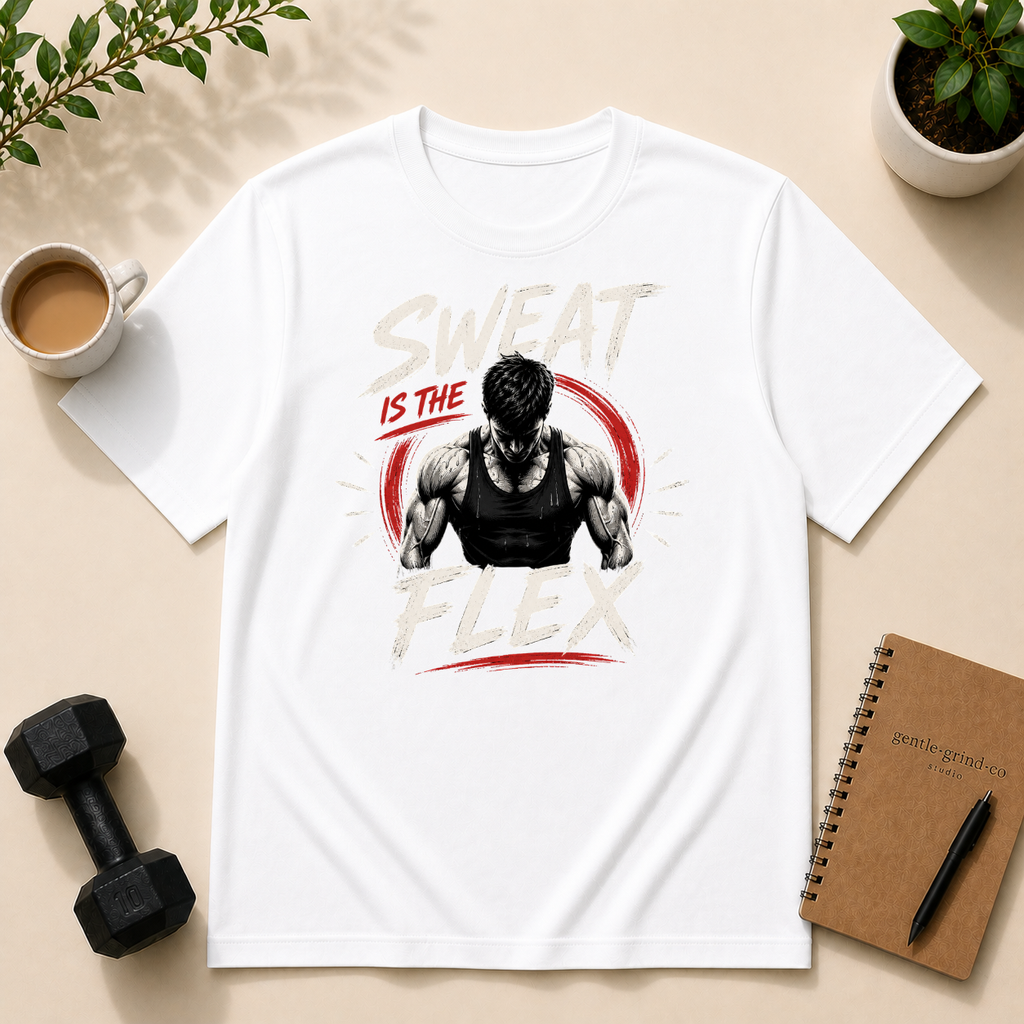 Sweat is the Flex.  T-Shirt